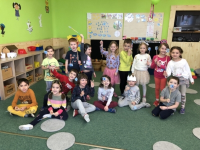 Sluníčka - oslavy narozenin, hry ve třídě